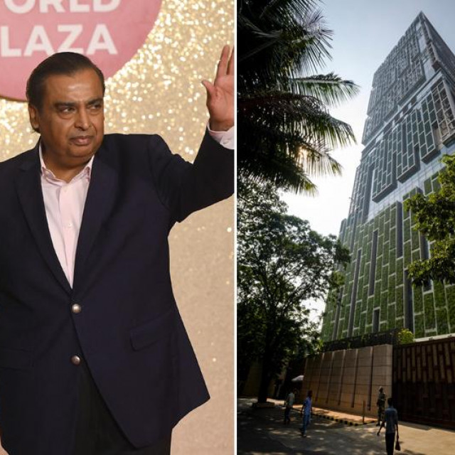 &lt;p&gt;Mukesh Ambani, njegova supruga Nita Ambani i kći Isha Ambani, te vila od 27 katova, koju se naziva najskupljom privatnom rezidencijom na svijetu&lt;/p&gt;