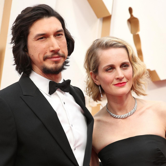 Mandatory Credit: Photo by John Salangsang/BEI/Shutterstock (10550156on)
Adam Driver and Joanne Tucker
92nd Annual Academy Awards, Arrivals, Los Angeles, USA - 09 Feb 2020