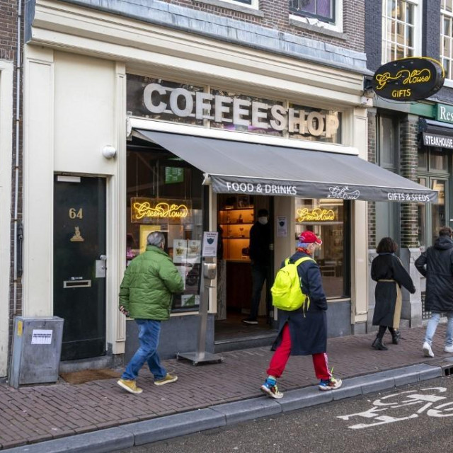 Coffee shop u Nizozemskoj