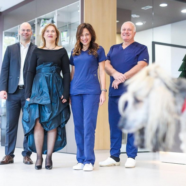 Vetti Group, prva veterinarska grupacija u Hrvatskoj i nova veterinarska klinika Buba u sklopu Vetti Group.
Marko Galic, Suzana Skorija, Bruno Ljolje, Ivana Ljolje.
 