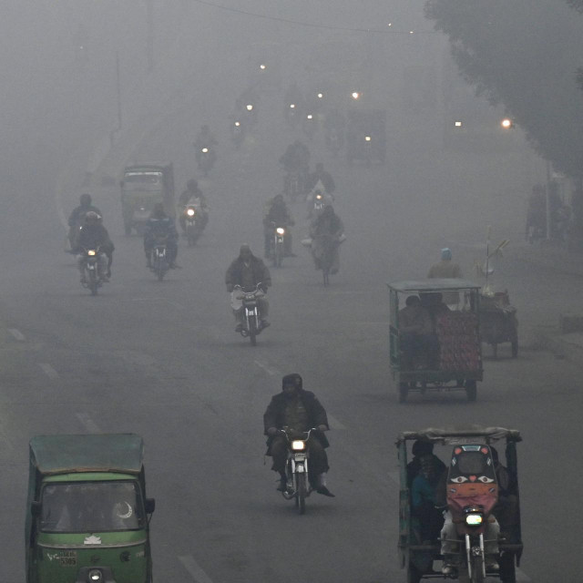 Smog u Lahoreu 18. prosinca 2023.
