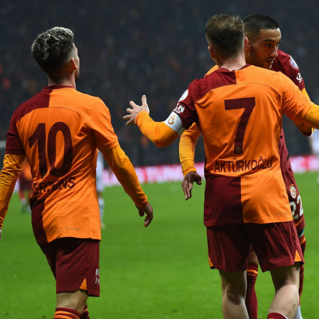 Slavlje igrača Galatasaraya