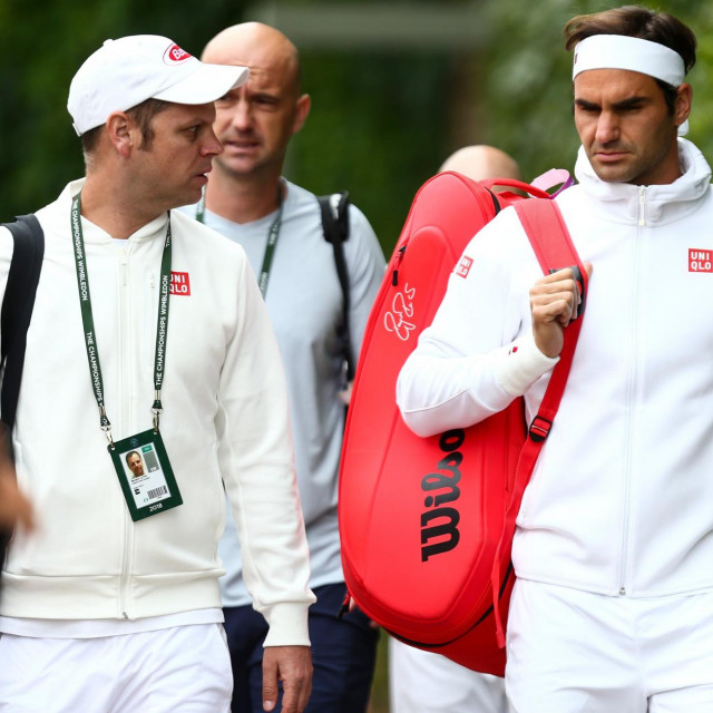 Severin Lüthi i Roger Federer