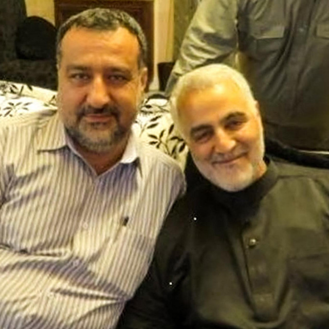 Sada su obojica likvidirana: Razi Moussavi (lijevo) i Kasem Sulejmani