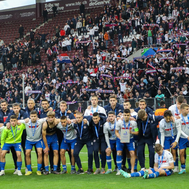 Finalna utakmica U-19 UEFA juniorske Lige prvaka izmedju AZ Alkmaar i HNK Hajduk.