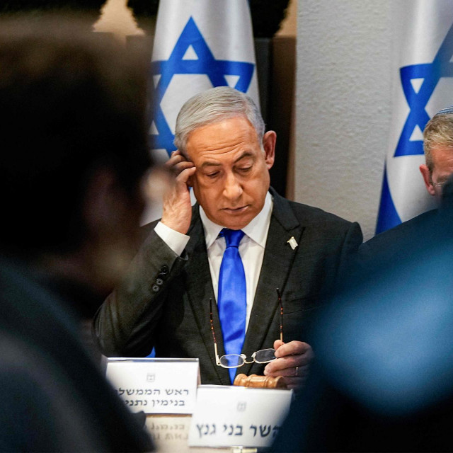 &lt;p&gt;Izraelski premijer Benjamin Netanyahu na sjednici vlade&lt;/p&gt;