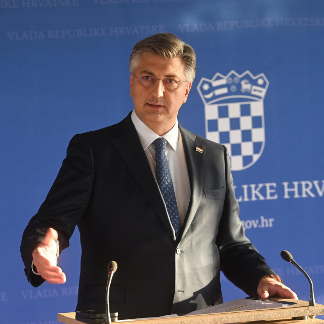 &lt;p&gt;Andrej Plenković, predsjednik Vlade daje izjavu nakon sjednice&lt;/p&gt;