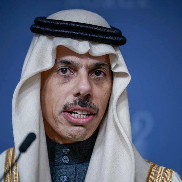 Saudijski ministar vanjskih poslova, princ Faisal bin Farhan