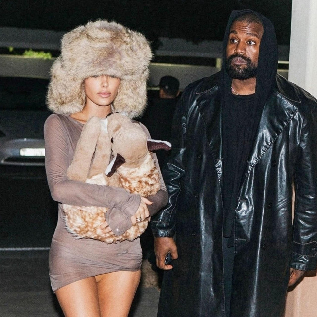 Kanye West i Bianca Censori