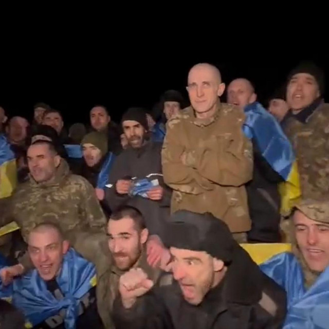 &lt;p&gt;Razmijenjeni ukrajinski vojnici&lt;/p&gt;