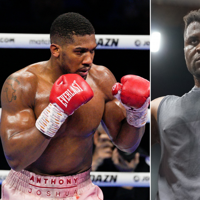 Anthony Joshua i Francis Ngannou