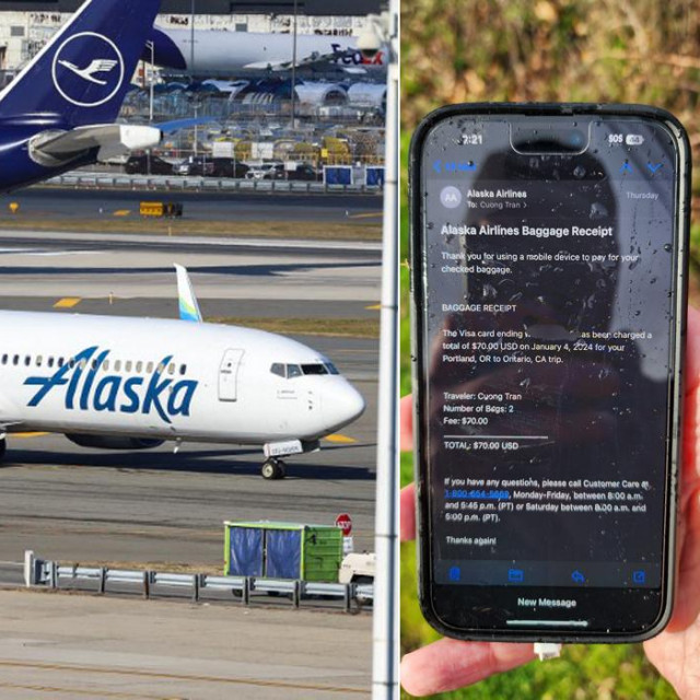 &lt;p&gt;Zrakoplov Alaska Airlinesa i pronađeni iPhone&lt;/p&gt;