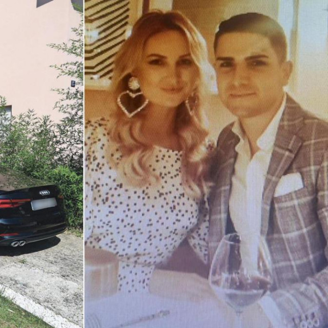 &lt;p&gt;Luka Grga i Adriana Matak; unajmljena kuća u elitnom dijelu Zagreba u kojoj su živjeli; policija je zapečatila ulaz u dvorište u kojem je parkiran Audi A5 S line koji su koristili&lt;/p&gt;