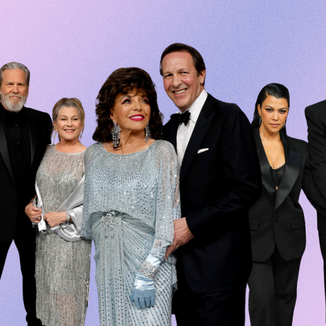 &lt;p&gt;Joan Collins sa suprugom, Kourtney Kardashian sa surpugom, Jeff Bridges sa suprugom&lt;/p&gt;