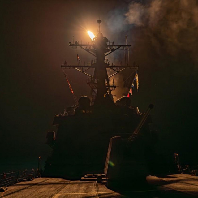 &lt;p&gt;Mornarica SAD-a ispaljuje projektile na Hutije&lt;/p&gt;