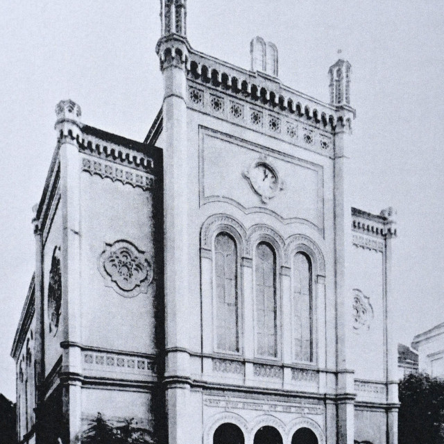 &lt;p&gt;Nekadašnja sinagoga u Zagrebu srušena u NDH 1942. godine&lt;/p&gt;