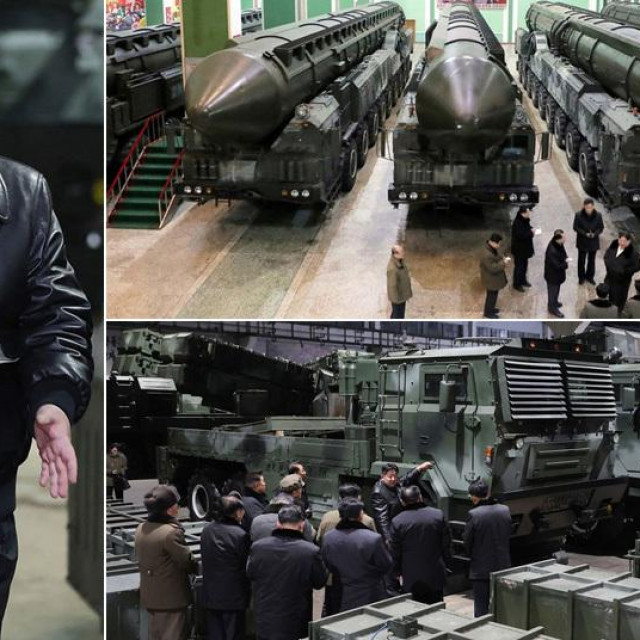Kim Jong-Un u posjetu tvornici oružja
