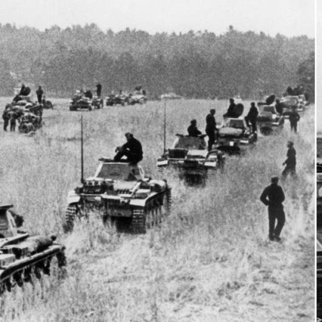 &lt;p&gt;Njemački tenkovi u Francuskoj 1940. i general Erich von Manstein (snimljen 1941.)&lt;/p&gt;
