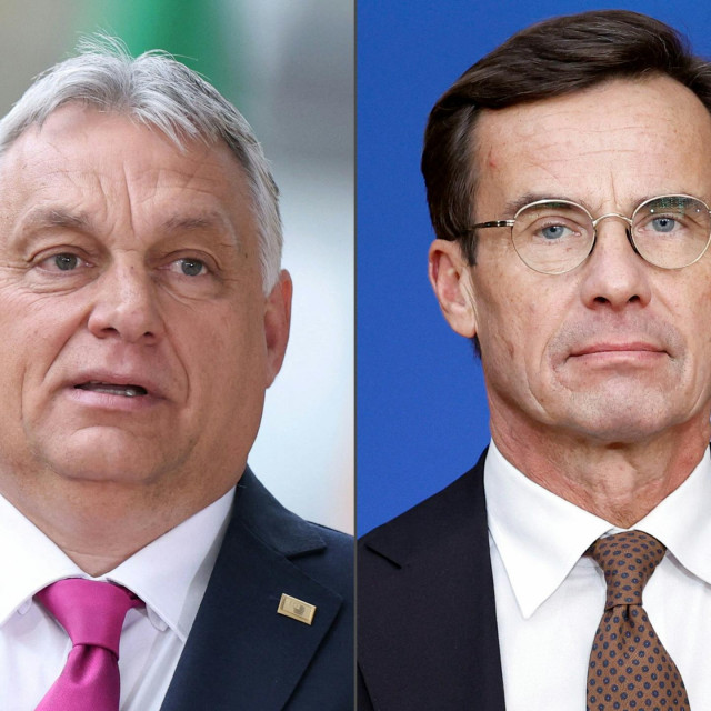 Viktor Orban i švedski premijer Ulf Kristersson