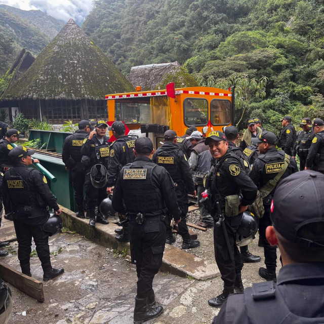 &lt;p&gt;Evakuacija s Machu Picchua&lt;/p&gt;