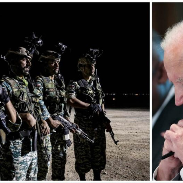 &lt;p&gt;Američki predsjednik Joe Biden je o napadu govorio tijekom boravka u Južnoj Karolini. Na fotografiji; Joe Biden i iranska vojska &lt;/p&gt;