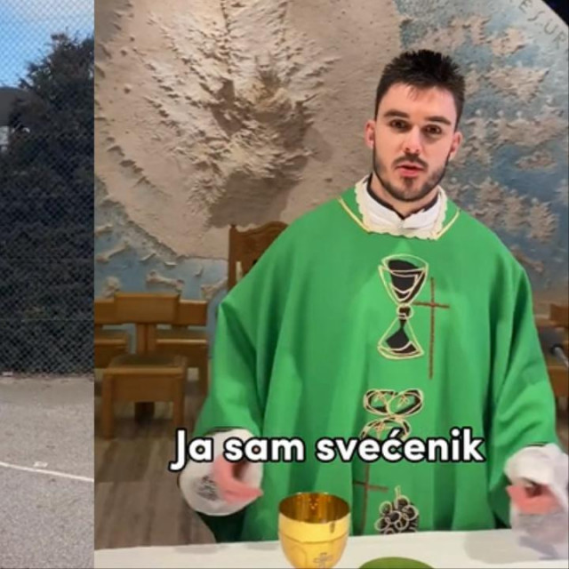 Tomislav Lukač mladi svećenik iz Kaštela