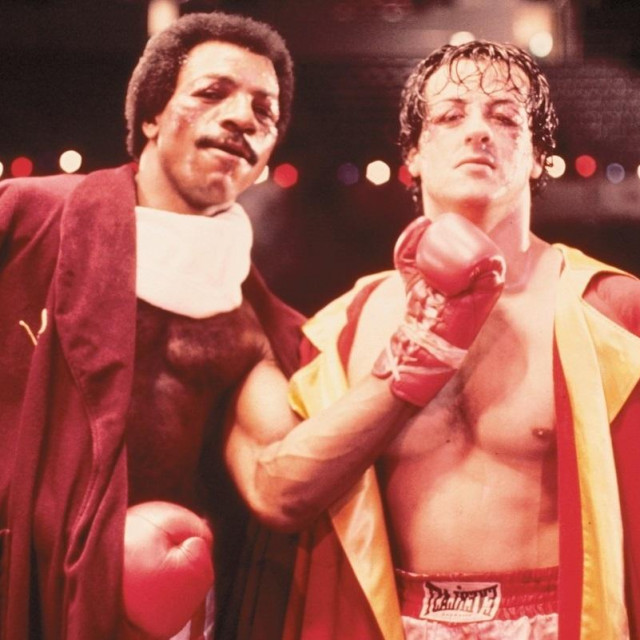 Carl Weathers i Sylvester Stallone
