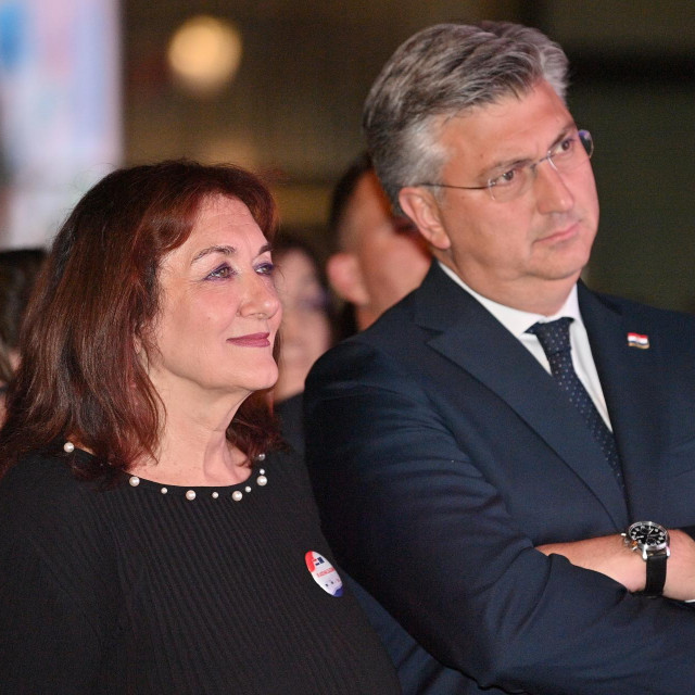 Potpredsjednica Europske komisije Dubravka Šuica i premijer Andrej Plenković 