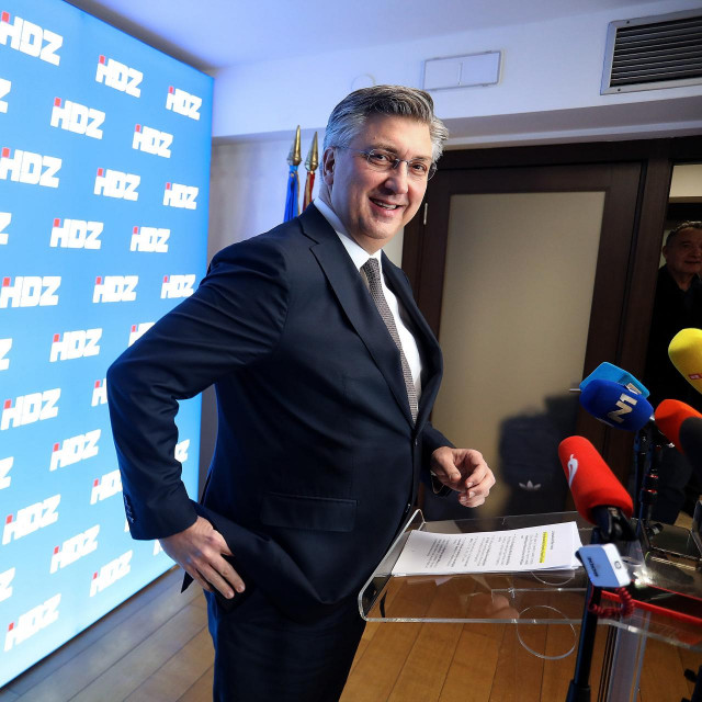 Izjava Andreja Plenkovića nakon sjednice šireg Predsjedništva HDZ-a