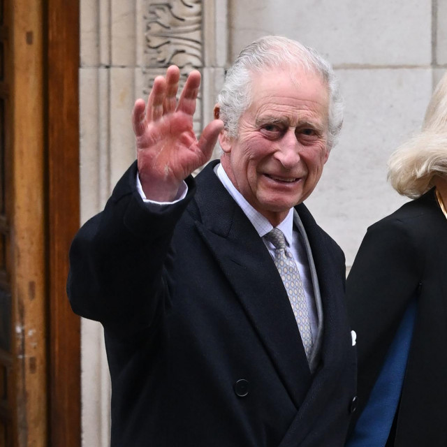 &lt;p&gt;Mandatory Credit: Photo by James Veysey/Shutterstock (14322868z)&lt;br&gt;
King Charles III and Queen Camilla leave The London Clinic following King Charles III‘s successful treatment to an enlarged prostate.&lt;br&gt;
King Charles III treated at The London Clinic, UK - 29 Jan 2024&lt;/p&gt;