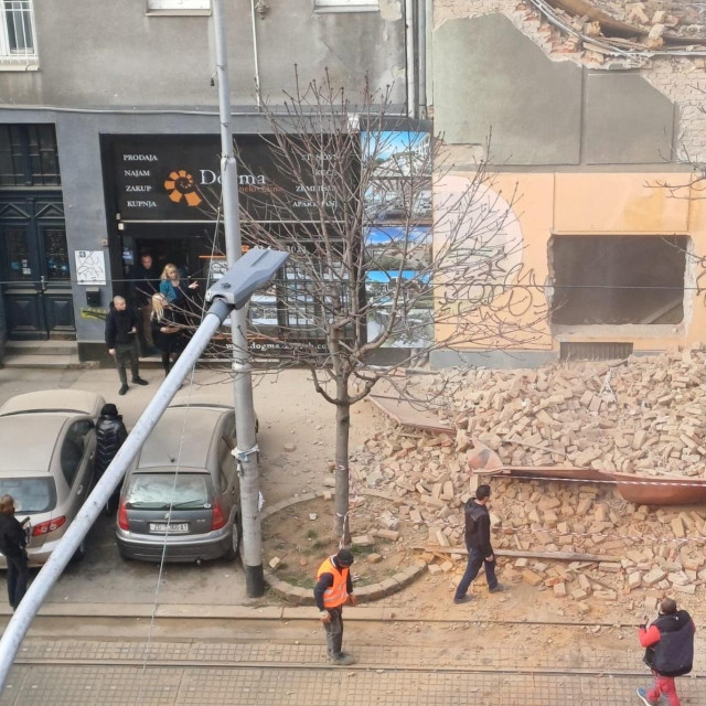 &lt;p&gt;Urušio se zid na Maksimirskoj ulici&lt;/p&gt;