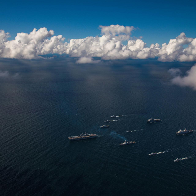 &lt;p&gt;NATO snage plove u formaciji tijekom vježbe manevriranja u Baltičkom moru&lt;/p&gt;