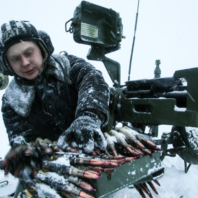 Pripadnici ruske Sjeverne flote stacionirane u Murmansku