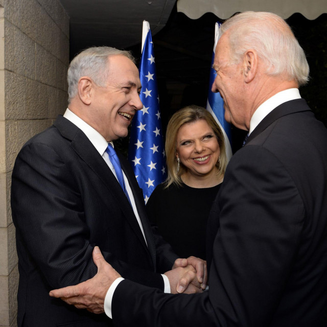 Benjamin Netanyahu i Joe Biden
