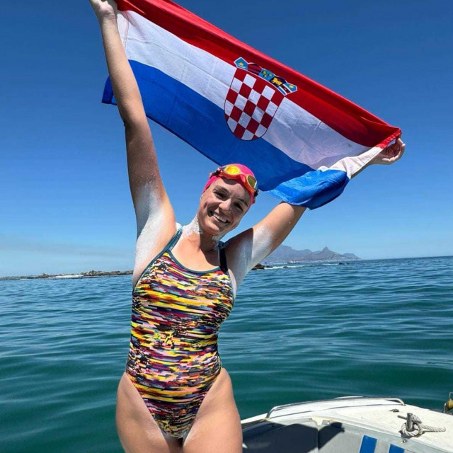Hrvatica preplivala Robben Island