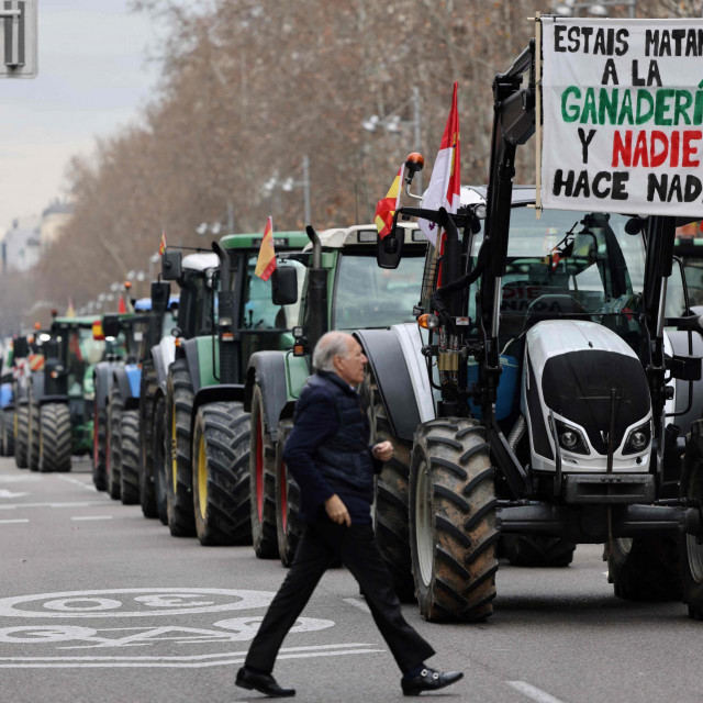 &lt;p&gt;Prosvjed poljoprivrednika u Madridu&lt;/p&gt;