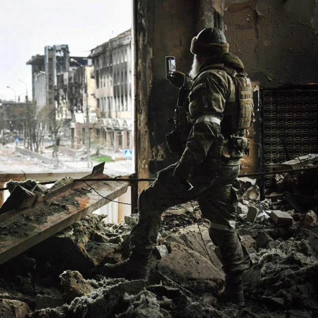 &lt;p&gt;Ruski vojnik u Mariupolju, ilustracija&lt;/p&gt;