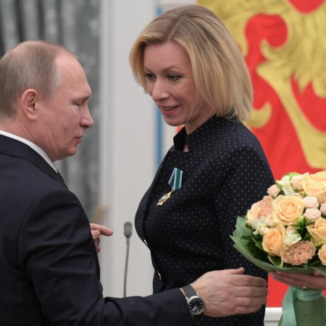 Vladimir Putin i Maria Zaharova