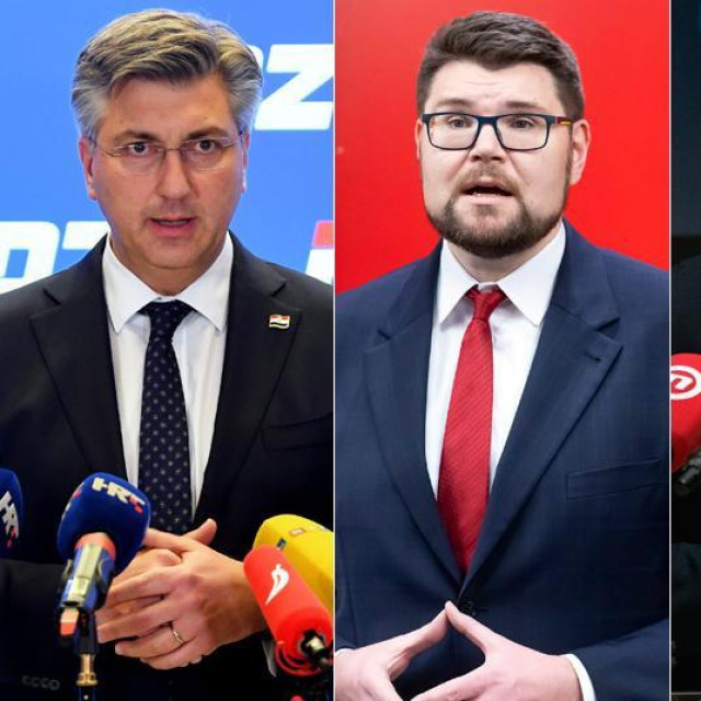 &lt;p&gt;Andrej Plenković, Peđa Grbin, Tomislav Tomašević, Zoran Milanović&lt;/p&gt;