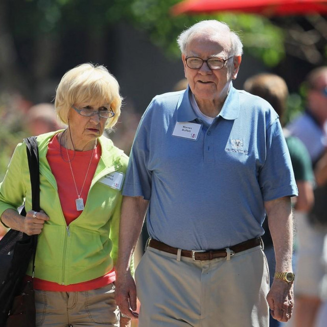 Astrid i Warren Buffett