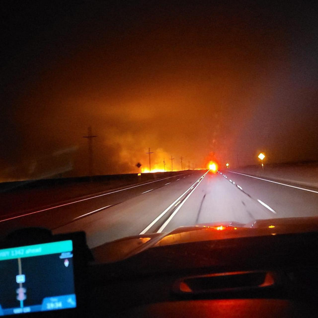 Snimka vatrogasaca iz Amarilla, 27. veljače 2024.