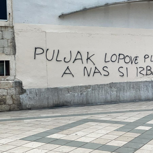 &lt;p&gt;Grafiti u Splitu&lt;/p&gt;