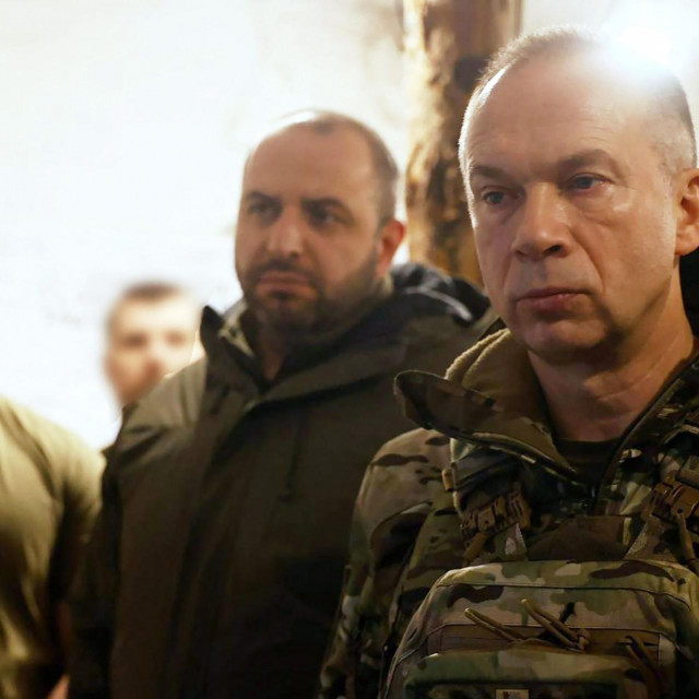 Ukrajinski ministar obrane Rustem Umerov i general Oleksandr Sirski