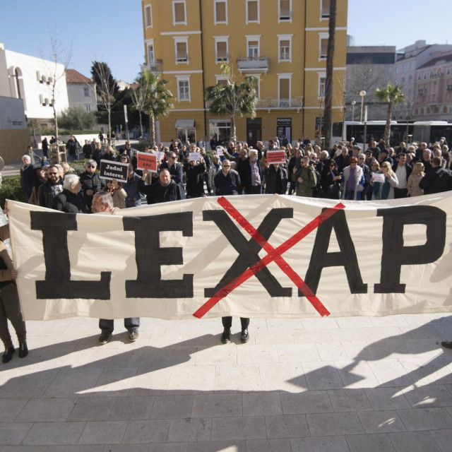 prosvjed protiv tzv. Lex AP-a