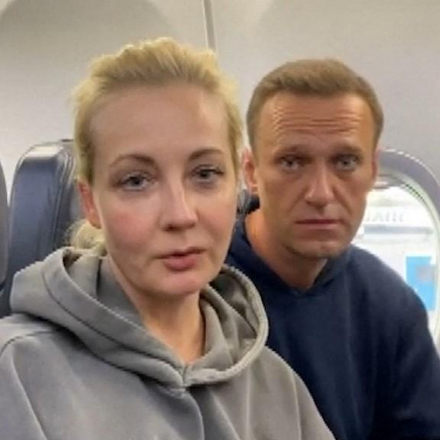 Aleksej Navaljni i supruga Julija Navaljna