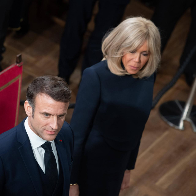 &lt;p&gt;Emmanuel Macron i Brigitte Macron&lt;/p&gt;