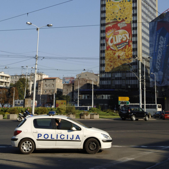 Policija u Beogradu, ilustrativna fotografija