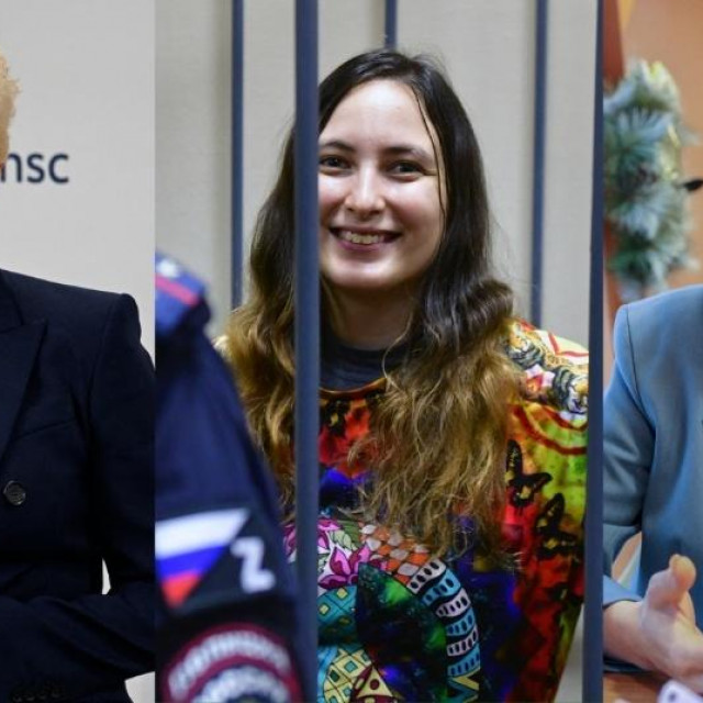 &lt;p&gt;Julija Navaljna, Aleksandra Skočilenko i Jekaterina Doncova&lt;/p&gt;