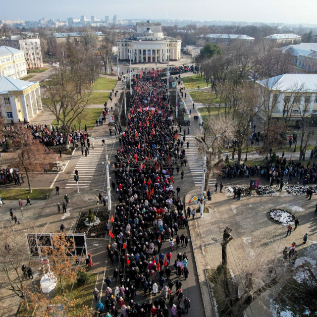 Proruski prosvjed u Transnistriji