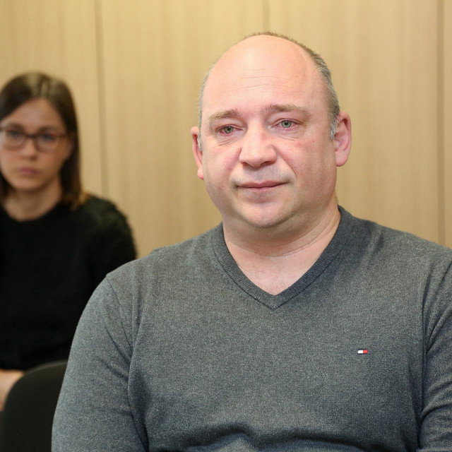 Slaven Vujić na suđenju na Županijskom sudu u Velikoj Gorici